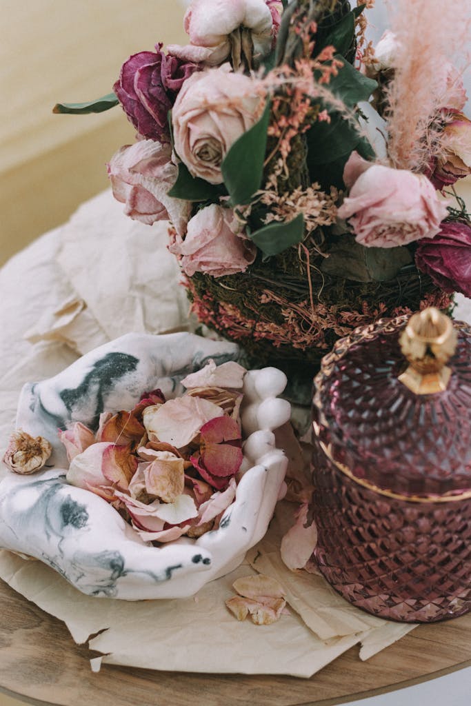 Potpourri and Flowers Decoration