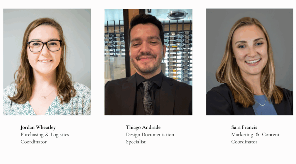 Curated Home Designs Team Members